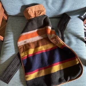 Pendelton Striped Dog Jacket reversible M